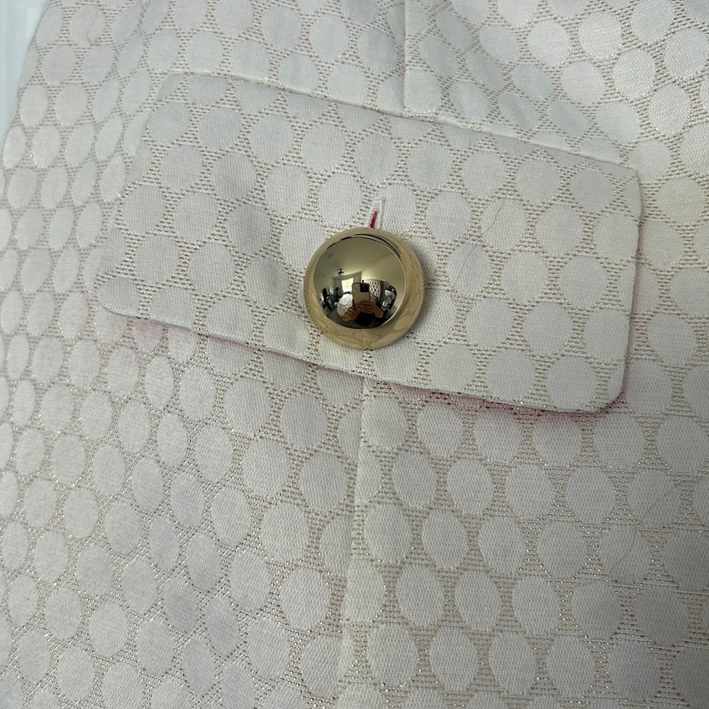 Sale to Sable mini skirt cream with gold hardware - Picture 2 of 4